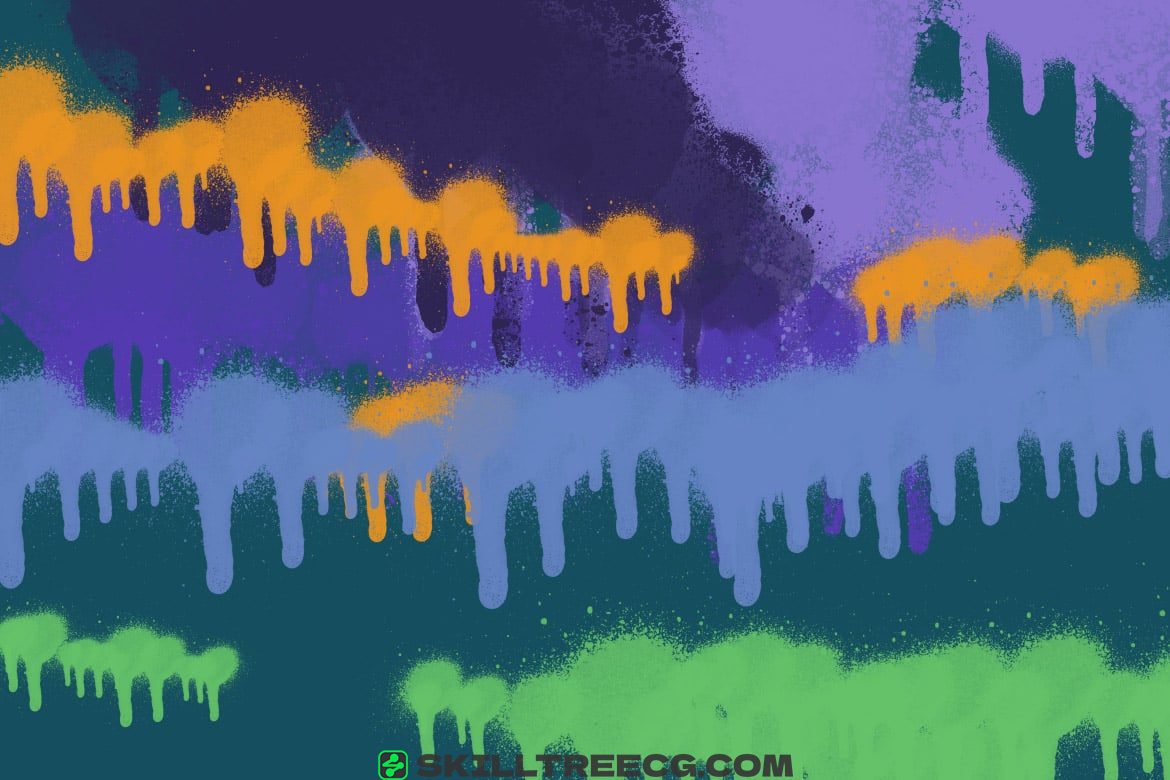 图片[2]-Spray Paint Leaks Backgrounds（756815）-技能树